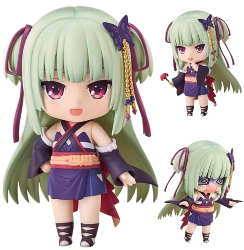Zhongkaihua Murasame figur 10 cm actionfigur utbytbara tillbehör anime-modell staty jul hem skrivbord prydnad födelsedag dekoration present till fans
