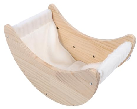Hztyyier Hamac pour Chat monté sur Fenêtre, Conception Balançoire, Installation Facile, Literie Confortable pour Chats et Chiens