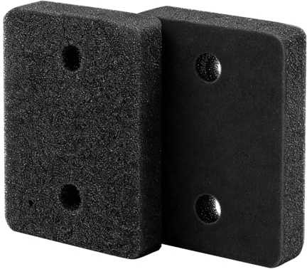 Plinth Filter Replacement for Miele T1 Dryer 9164761 Heat Pump Tumble Dryer, Toe-Kick Lint Foam Filter Replacement, Tumble Dryer Heat Pump Socket Filters for Miele Dryer Plinth Filter- 2 Pcs