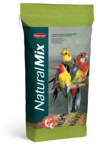 Padovan Naturalmix Parrocchetti - Alimento Completo per parrocchetti - 20 kg