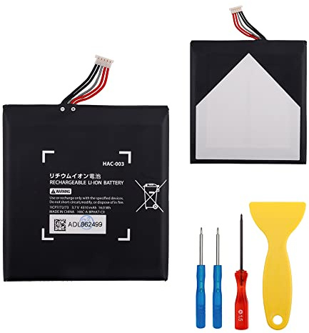 E-yiiviil Replacement battery HAC-003 compatible with Nintendo Switch console with tools