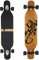 FunTomia Longboard mit 3 Flex Stufen Drop Through Cruiser Komplettboard Mach1 Speed Kugellager T-Tool
