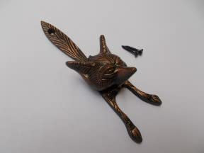 Türklopfer, Fuchskopf, antikes Kupfer