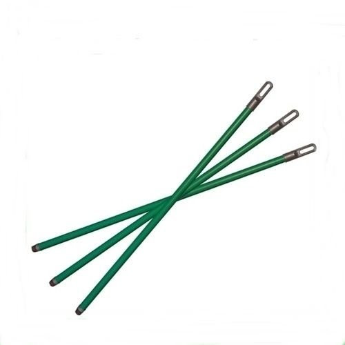 Unbekannt 10 x Besenstiel Gerätestiel aus Kunststoff 120cm lang mit Gewinde Schrubber