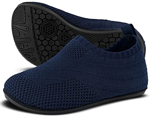 Sosenfer Chaussons Enfant Garçons Pantoufle d'intérieur Fille antidérapante Garcon Slipper Unisex-SHLAN-34