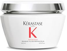 Kérastase Première, Reparierende und pflegende Haarmaske gegen Haarbruch für geschädigtes Haar, Mit Peptiden und Glycin, Masque Filler Réparateur Hair Mask, 200 ml