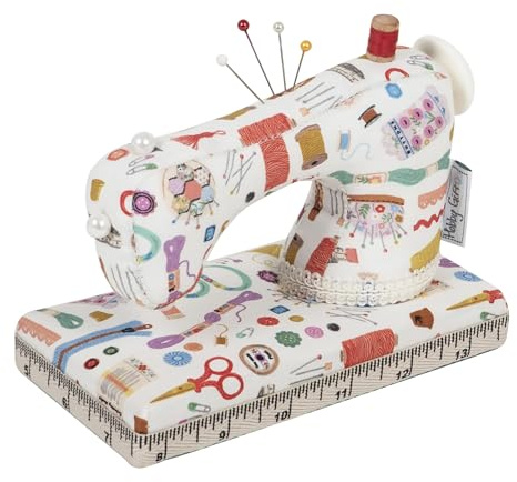 Hobby Gift Novelty Fabric Soft Pin Cushion, Sewing Machine, Haby Notions