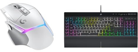 Logitech G G502 X & Corsair K55 RGB PRO XT Kabelgebundene