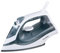 Hausberg Steam Iron – 2000W Ceramic Soleplate, 160ml Water Tank, Vertical Steam, Dry Ironing, Spray, Self-Clean, Adjustable Temp – Easy Glide – EU Plug – Free UK Plug Adapter Included – Black/White