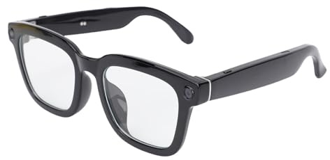 SENECESLI AI Smart Brille für Männer und Frauen, AI-Übersetzungsbrille in Echtzeit mit 1080P HD Kamera, Bluetooth V5.3 Sonnenbrille für Geschäftstreffen, Reisen, Arbeit