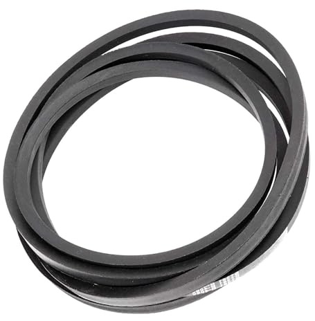 Cinghia di ricambio in gomma rinforzata per tosaerba commerciali da 122 cm e trattori da equitazione, cinghia di ricambio standard