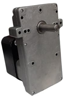 motoriduttore Kenta K9115062 coppia nominale 25Nm, assorbimento 28Watt, velocità 2rpm, rotazione oraria, diametro albero 8,5mm, pacco lamellare da 30mm, alimentazione 220 V AC - 50/60Hz