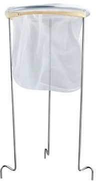 Folpus Jelly Strainer Stand with Bag, Reusable Multipurpose Stable Strainer Sieve Stand, Food Filter Stand for Coffee Yogurt