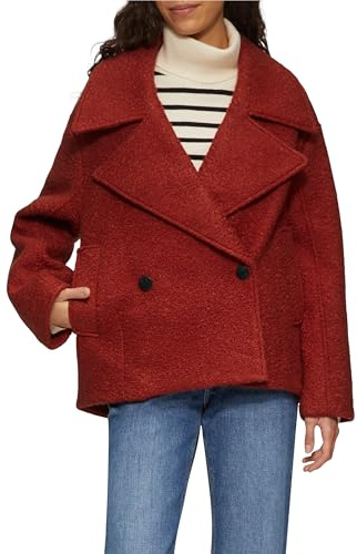 QS Caban-jacka i Bouclé, 3835, XS