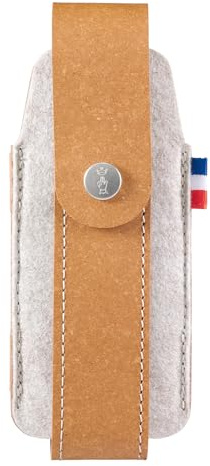 Opinel Outdoor-Etui M aus recyceltem Leder & R-PET-Filz – Braun – Nachhaltige Messertasche für Opinel N°07 bis N°09 & Effilé 8/10