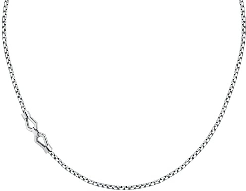 MORELLATO Herrhalsband av stål, MOTOWN samling, present till herr - SALS87, Legerat stål