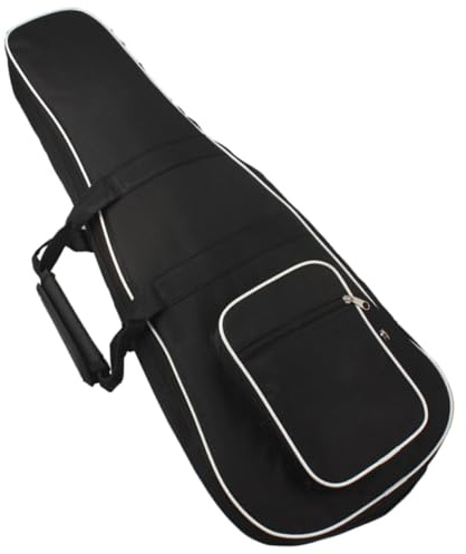 DEARMAMY Oxford Mandolinentasche Rucksack Mit Gepolstertem Schultergurt Verstärktes Oxford Tuch Multifunktionale Außentasche Mandolinen Aufbewahrungstasche Für Instrumententransport