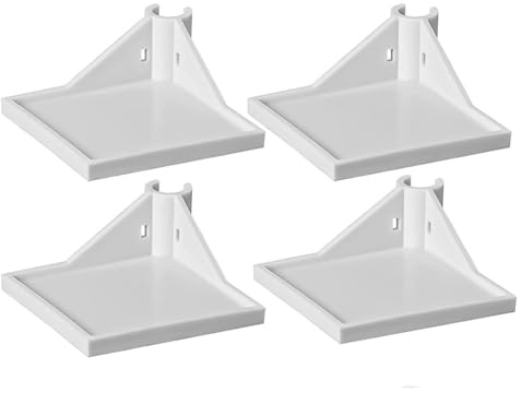Hipzeepo 4 Estantes de Esquina para Carpa de Cultivo, Accesorios para Carpa de Cultivo de 16 mm, Estantes para Carpa de Cultivo para Colocar la Cámara Higrómetro