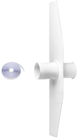 Zitreeqs Kit de ventilation de fenêtre pour climatiseur portable,Panneau D'Étanchéité Imperméable À Ouverture Zippée | Kit Ventilation Climatiseur Portable,Adapté à sous-sol appartement chambre