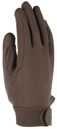 Shires - Kinder Reithandschuhe Newbury (XS) (Braun)