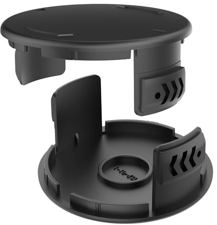 TRUSTLIONTEK TLP-01-1 Lot de 2 couvercles de Bobine de Rechange pour Tondeuse Parkside PRTA 20-Li B1- IAN 330831,PRTA 20-Li C3- IAN 351753