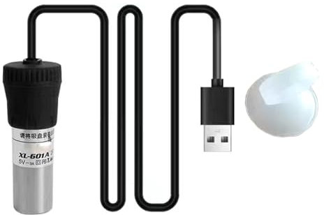 5W USB-Aquarium-Heizstab, Aquarium-Heizung mit robustem Sicherheitsdesign, automatische Temperaturkontrolle, Aquarium-Heizung, entworfen für kleine Aquarien für Salzwasser und Süßwasser Aquariu