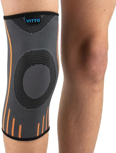 VITTO Knee Support Kids - Osgood Schlatter Knee Support Kids, Child Knee Brace for Boys and Girls from 4-14 years old (M)