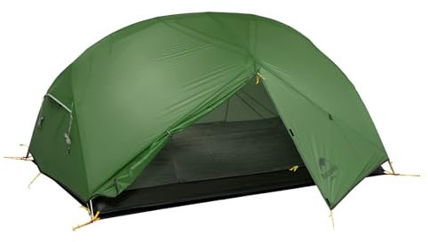 Naturehike Mongar - Tenda da trekking per 2 persone, 3 stagioni, autoportante, leggera, per attività all'aperto