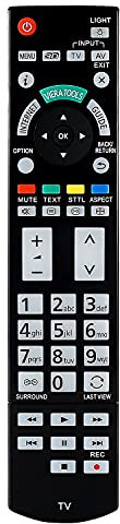 Utilice el Control Remoto N2QAYB000715 Uso for el Controlador de televisor 3D Panasonic TX-L42ETW50 TX-P50VT50B TX-P50ST30B