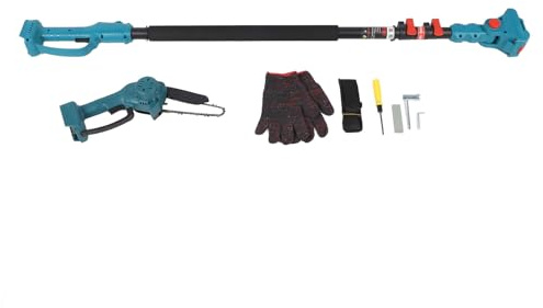 Electric Pruning Saw 7.21ft Extendable Pole Chainsaw Anti Slip Comfortable Grip 6in Cutting Diameter Pruning Shears for BL1830B BL1840B BL1850B