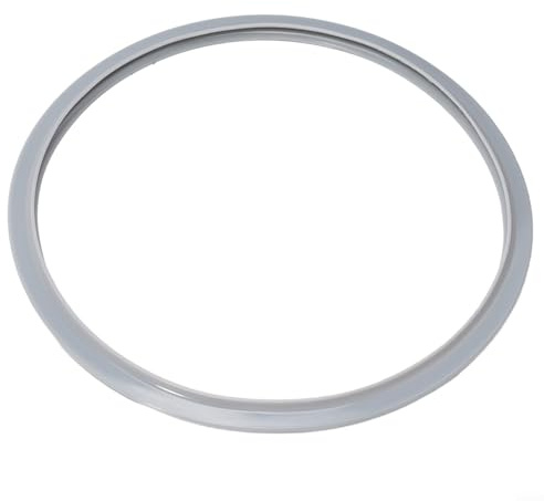 Anillo de sellado de cocina, anillos de sellado de silicona para olla a presión, junta de repuesto transparente de goma, herramienta de olla a presión (18 cm, 22 cm, 24 cm) (24 cm)