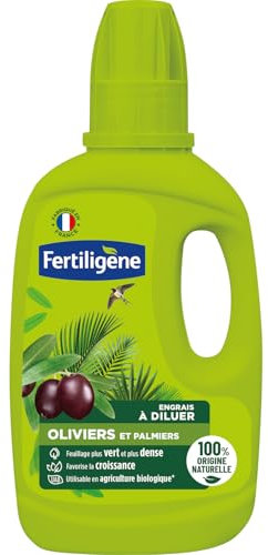 Fertiligène Engrais Naturel pour Oliviers et Palmiers, 400 ml, 100% Origine Naturelle