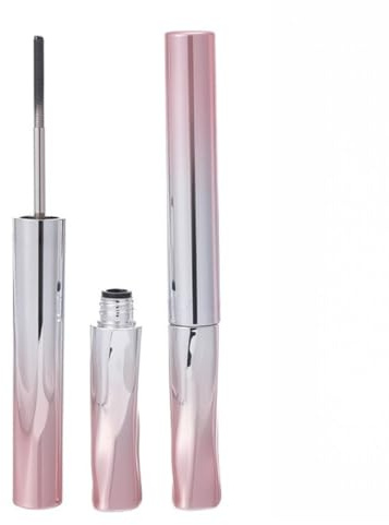 Steel Tube Mascara, Waterproof Iron Wand Mascara for Sparse/Fine Lashes, Long Lasting, Smudge-Proof, No Flaking and No Clumping, Black