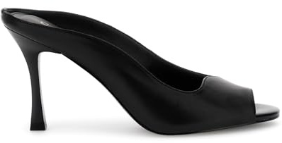 CAFèNOIR - Sandali Mules Open-toe In Nappa, Da Donna, Colore Nero, Taglia 38