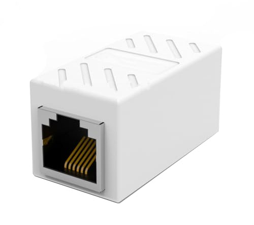 THOANBY RJ11 6P6C 6P4C 6P2C Accoppiatore Inline Modulari Femmina a Femmina Dritto Telefono Prolunga Cavo Accoppiatore Adattatore Cavo Telefono Adattatore Cavo Telefono