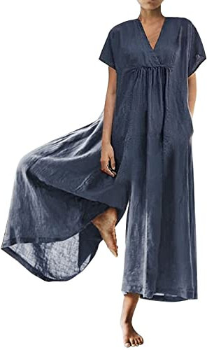Damen Latzhose Sommer Overall Casual Elegante,Jumpsuit Festlich Weiß,Schicker Overall Für,Midikleid Flieder,Hochzeitsgast Jumpsuit Festlich,Größentabelle Arbeitshosen,Abend Overall Elegant
