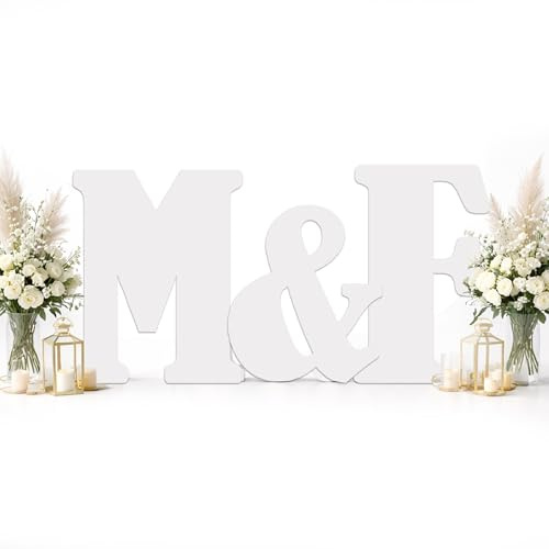 Wood Expression Letras de Boda en Madera Grandes 80 de alto para Bodas, Cumpleaños y Eventos: Decoración Elegante para Celebraciones y Aniversarios (Pack Boda 80cm.)