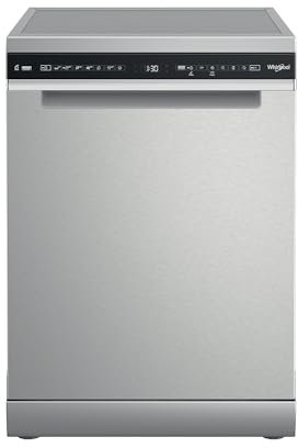 Whirlpool Standard Dishwasher - Stainless Steel - B Rated