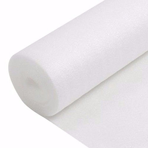 White Foam laminate wood underlay for laminate & real wood flooring 10m² - foam underlay 2mm - Easy to install