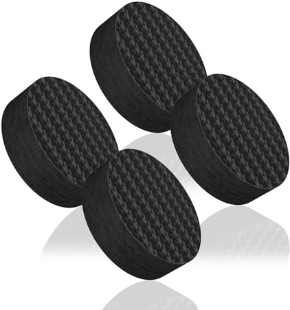 Tertullus 4 stycken högtalare dämpare matta högtalare absorberande fötter vibrationsdämpare 40 mm × 10 mm