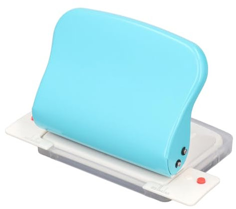 Candeon 10 Loch Bindemaschine für Planer, klein Büro Locher Binder Puncher Bindegerät Spiralbindung für A4/B5/A5 Papier, Papierbinder Lochzange Papier mit Kapazität von 10 Blatt, 9,5mm Lochabstand