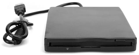 TOWEBOORY Unità floppy USB, Unità Disco Floppy Esterna USB da 3,5 Lettore Floppy Portatile Unità Disco Esterna Accessorio Computer Esterno Rimovibile per Windows 10/7/VISTA/Windows 8/XP/ME/2000/SE/98