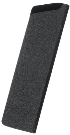 sourcing map Knife Cover Sleeves, 6.1 x 1.7 ABS Knives Edge Guard Blade Protector Universal Knife Sheath for Home Kitchen, Black