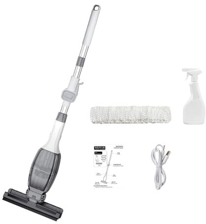 FROMCEO Macchina portatile di pulizia di vetro del pulitore di vetro della finestra con la struttura dell'ABS della batteria ricaricabile