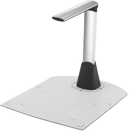 Scanner de Livres, Scanner De Livres Haute Vitesse, Caméra Documents Portable USB,pour Photos/Cartes d'identité/manuscrits de Bureau