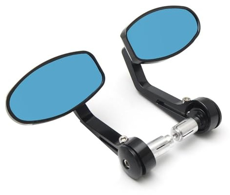 Specchietto retrovisore per Moto Specchietto retrovisore per Moto 7/8 22mm Specchietti retrovisori per estremità Manubrio per Speed ​​Triple 2 Pezzi