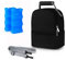 AIFUSI Bolsa Enfriadora de Leche Materna de Doble Capa con Bolsa de Hielo, Mochila de Frescura para Biberones, Bolsa Enfriadora de Transporte de Leche Materna Impermeable (Negro)
