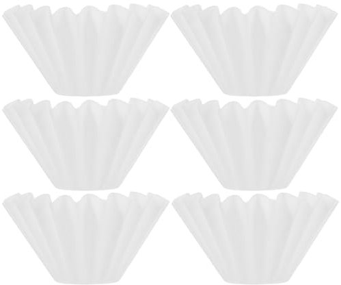 Veemoon 50piezas Papel De Filtro De Café Unidades Tipo Taza Filtros De Papel Para Cafetera Para Preparar Café Casa