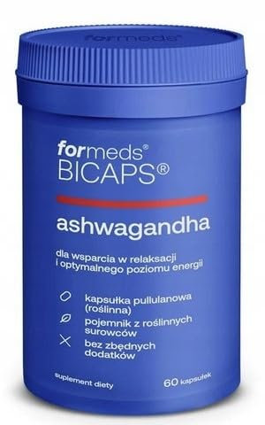 ForMeds - BICAPS Ashwagandha - 290 mg Extrakt pro Kapsel - 1 Kapsel pro Tag - 60 Kapseln