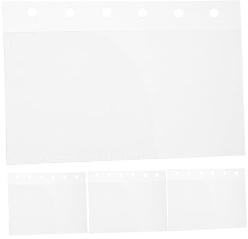 Angoily 5 Stück Binder-Budget-Tasche Trennwände mit Laschen Klarsichthülle Binderteiler organizer handtasche aufbewahrungstaschen Ordnertasche für Haushaltsbuch Budget Bindereinlage pp